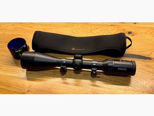 Kahles Helia 2.4-12 x 56 i incl. mount and Rusan adapter
