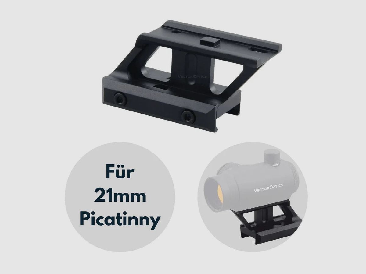 Vector Optics MAV-P10 Cantilever-Riser 25,6 mm für Aimpoint Micro