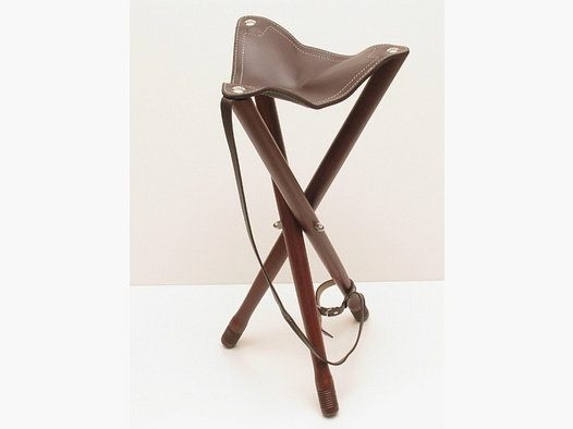 Fritzmann trépied en cuir hauteur d'assise 65-70cm