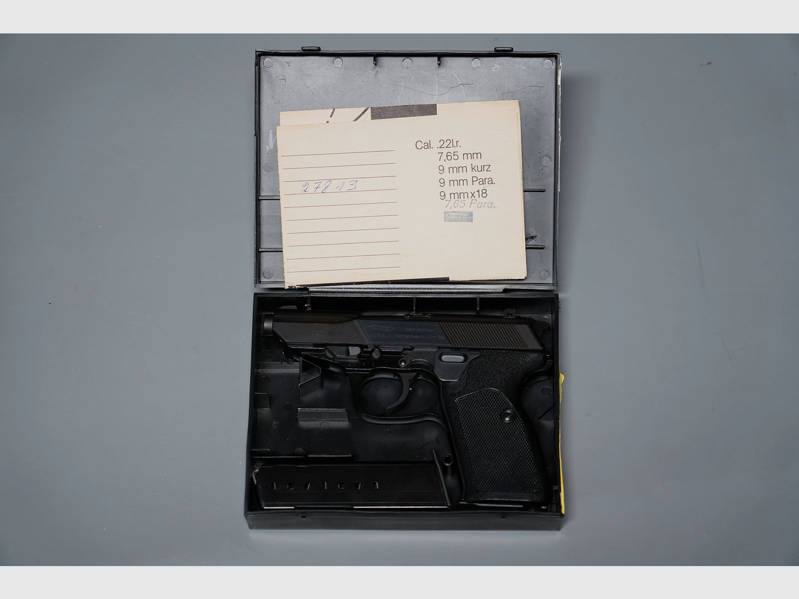 réservé ! Walther P5, pistolet, comme neuf, calibre 7.65 Para,