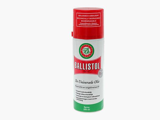 Ballistol onderhoudsolie spuitbus, 200 ml