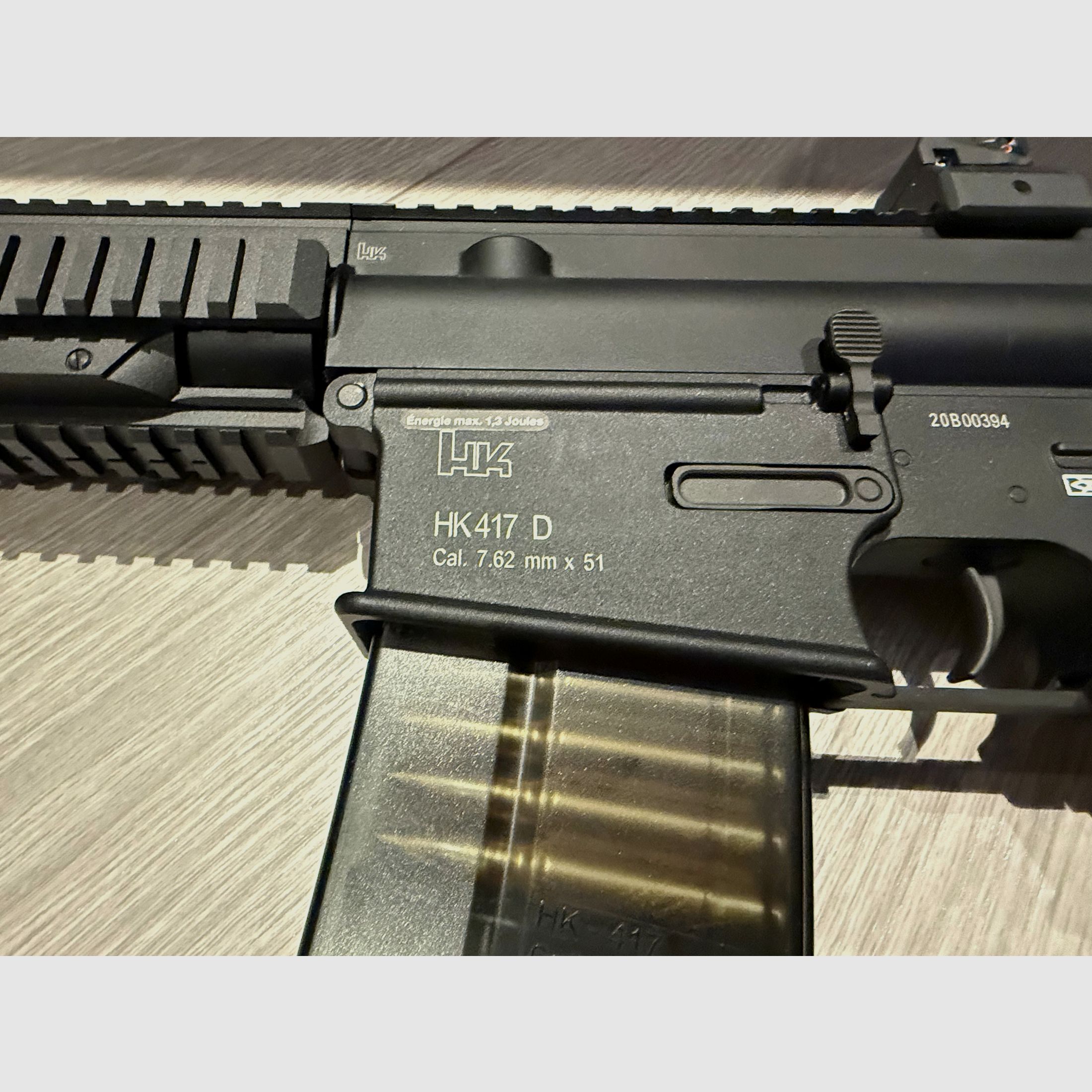 Umarex Heckler & Koch HK417 S-AEG mit 20" Lauf von Prometheus (509mm)