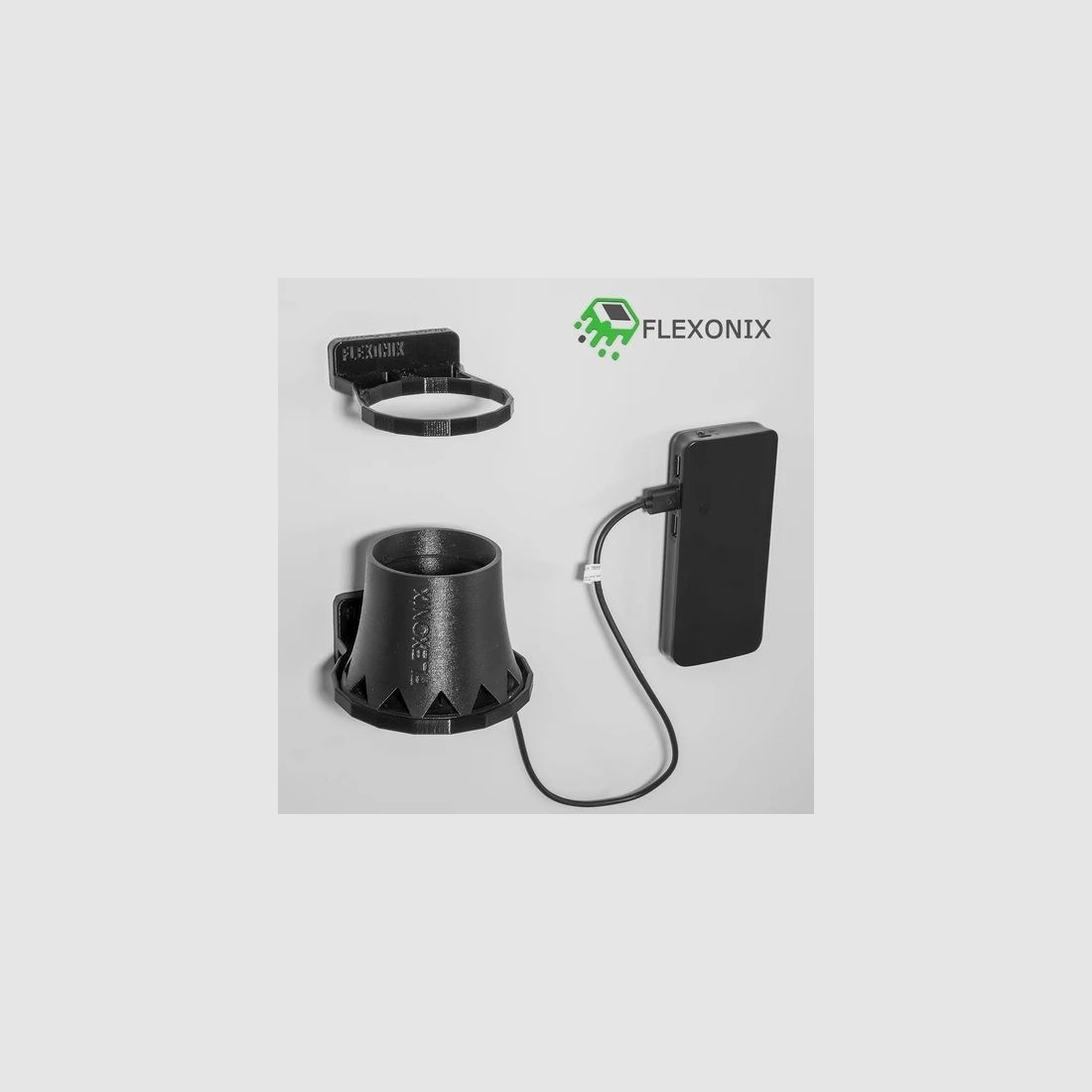 Flexonix magnetbevestiging voor DryMaker, zwart