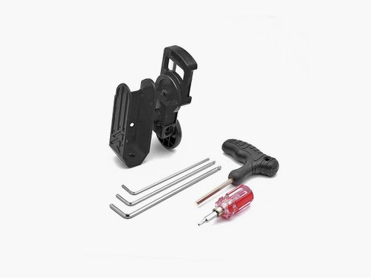 DAA Flex Holster RH Aluminum Assembly (without insert block and inlay), Color: Blue