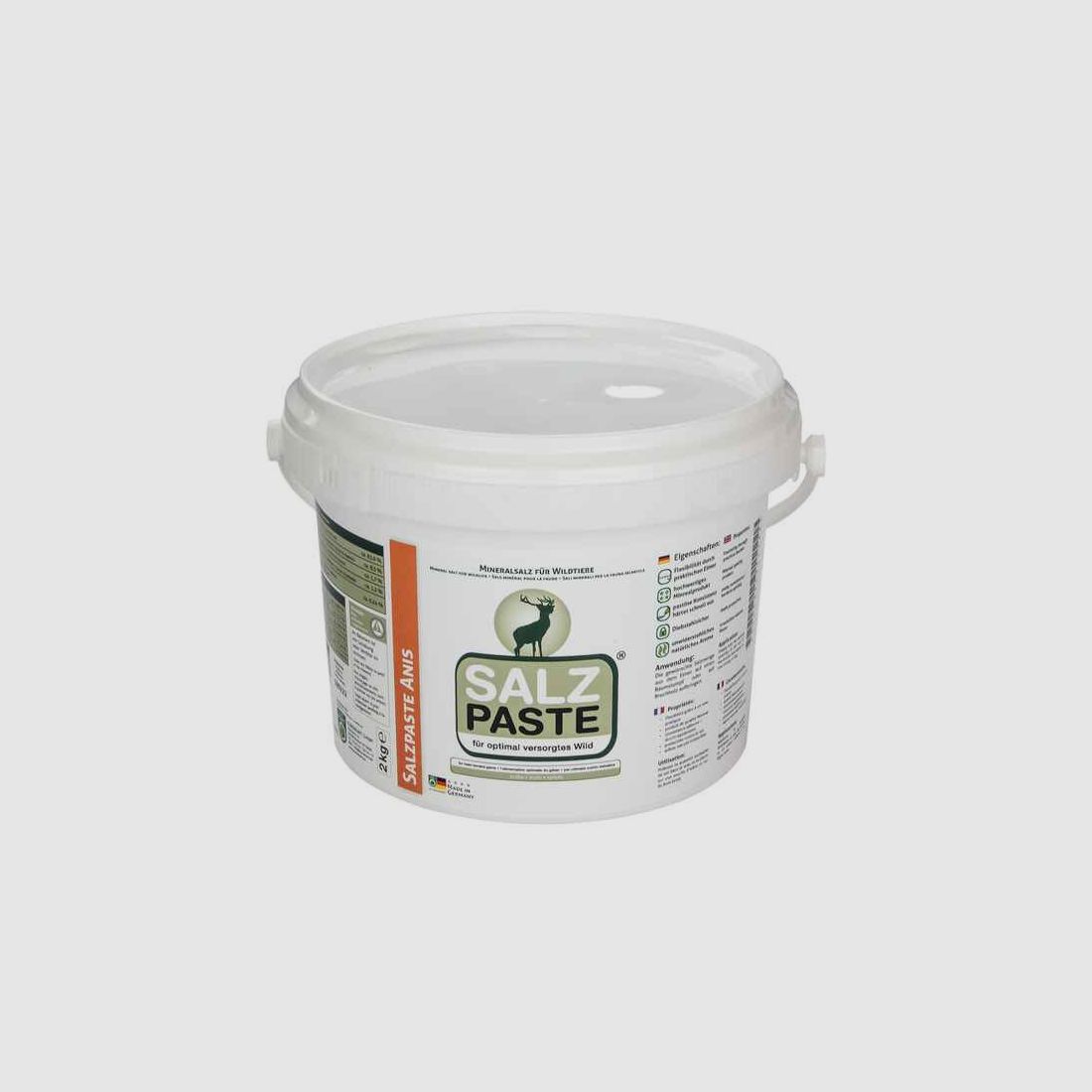 Deusa Salzpaste, witterungsintensiv mit Anisaroma, Vorratseimer 2kg.