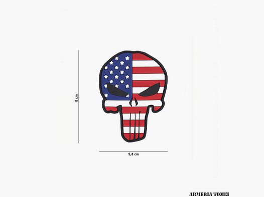 PATCH – 3D PVC PUNISHER USA #13080