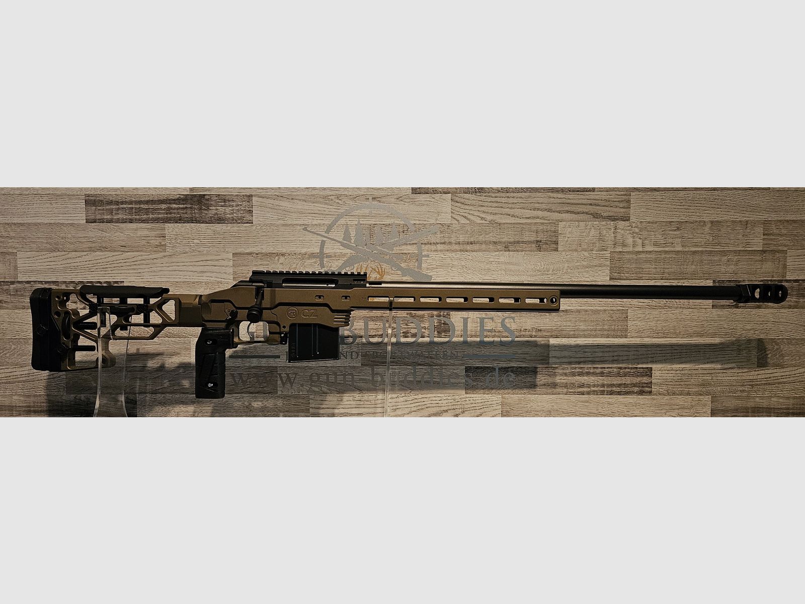 Neuware vom Fachhandel - Matchbüchse CZ600 MDT Deep Bronze Kal. .308Win. - Top-Sonderpreis!!!