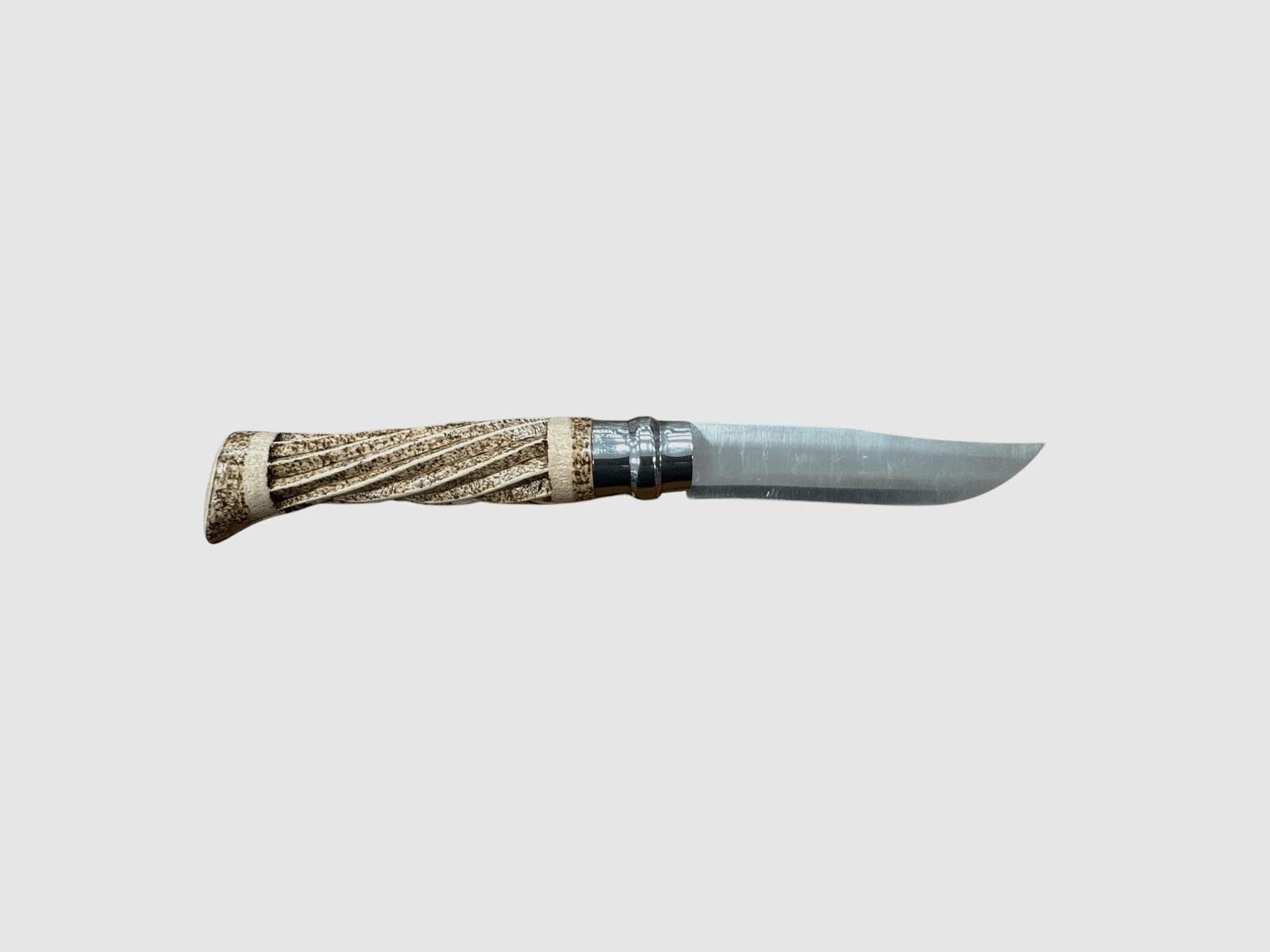 Couteau – OPINEL – N.9 INOX SPIRALE + pyrogravure réalisée à la main, image 4 sur 4