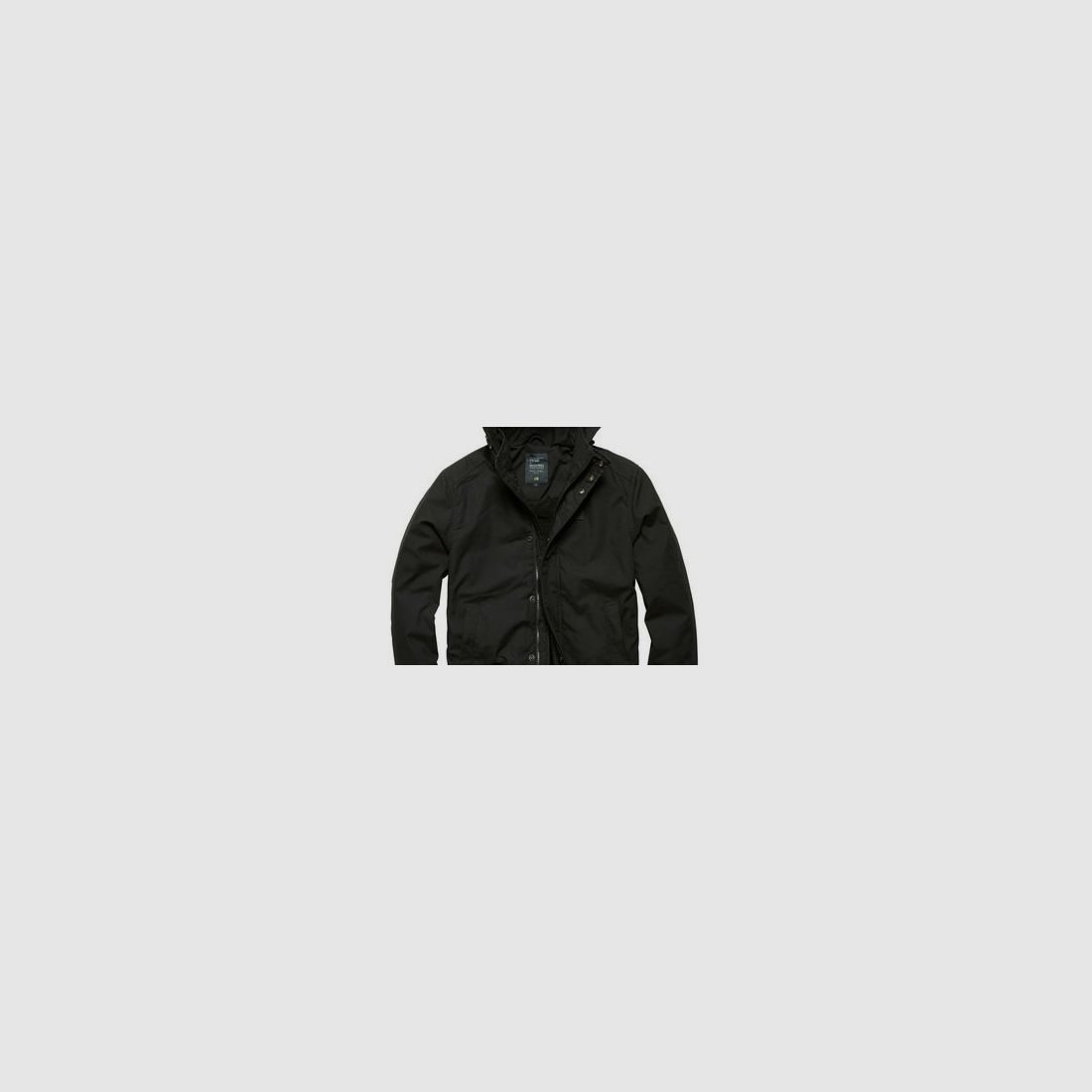 Vintage Industries Hudson veste noire, image 2 sur 3