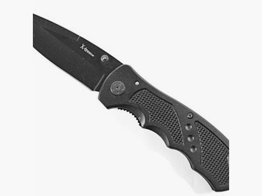 X-Treme Einhandmesser Black PE