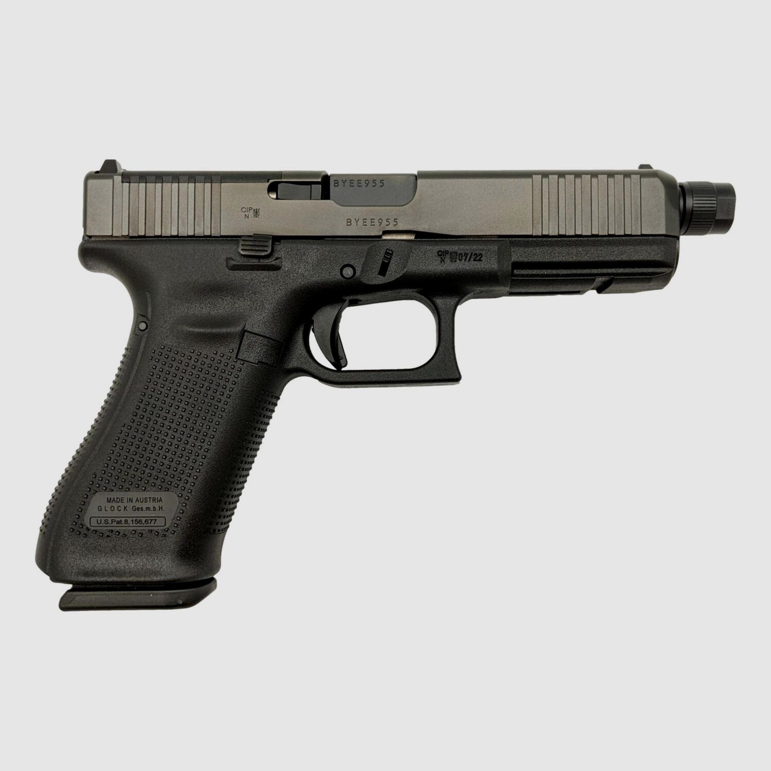 Glock – Pistole / G17 / Gen5 / MOS / 5.0″ Gewindelauf / 9mm, Bild 1 von 3