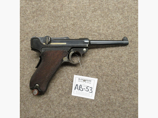 AB-53 pistola DWM mod. 1900 cal. 7.65mm Para