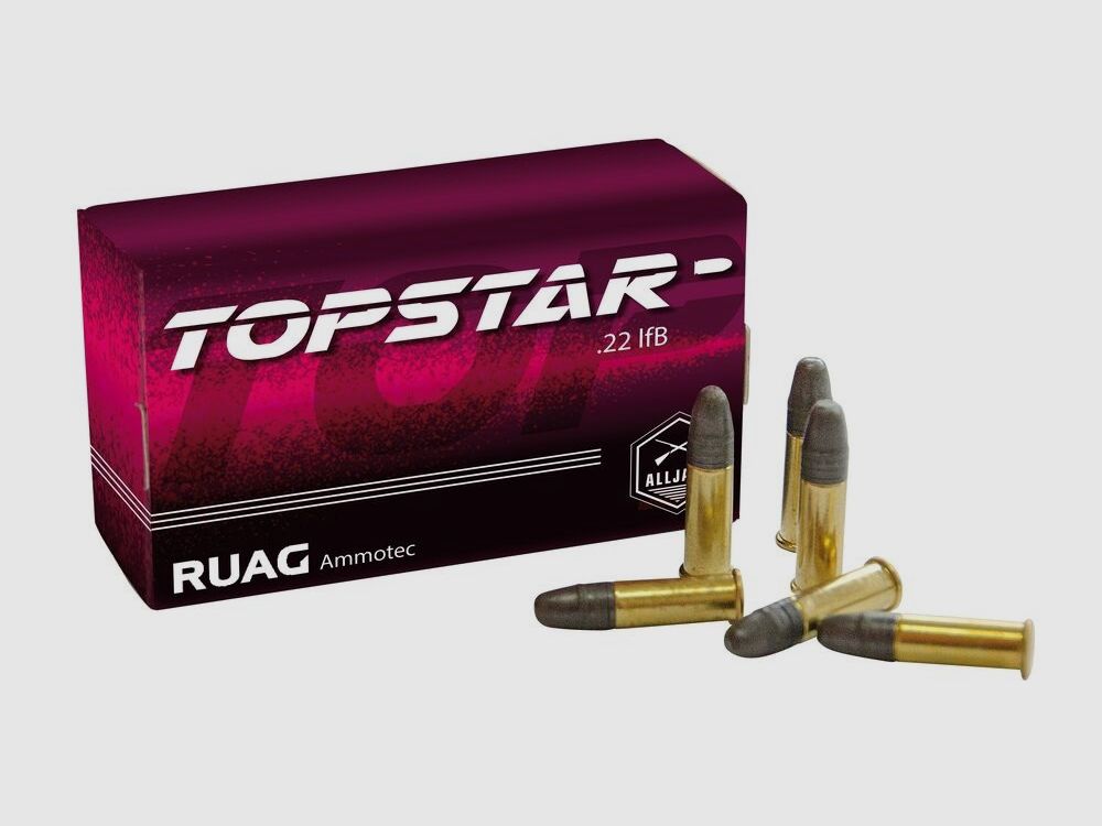 RWS TOPSTAR .22lr cartuchos de percusión anular