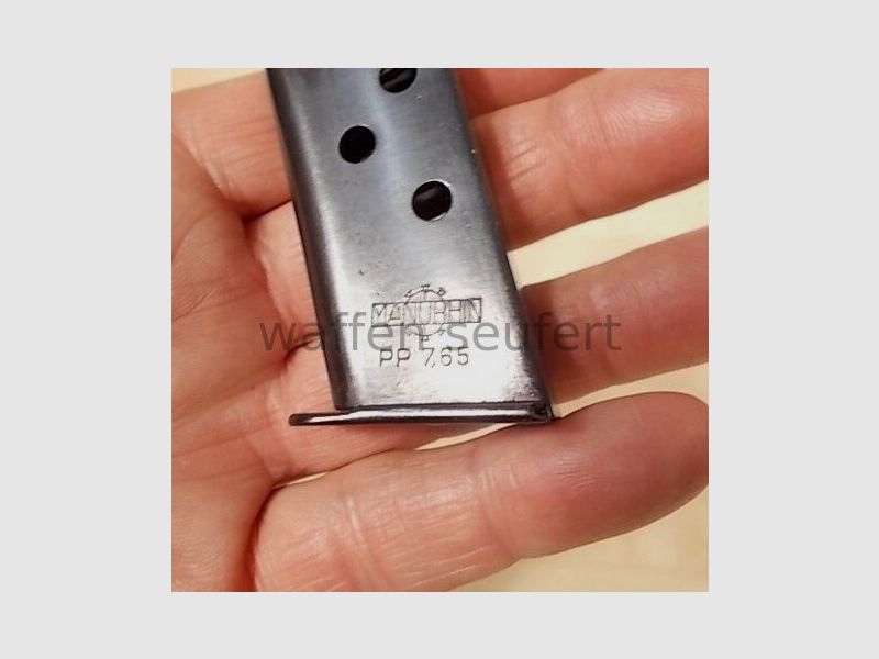 Manurhin PP chargeur de rechange .7,65mm Browning