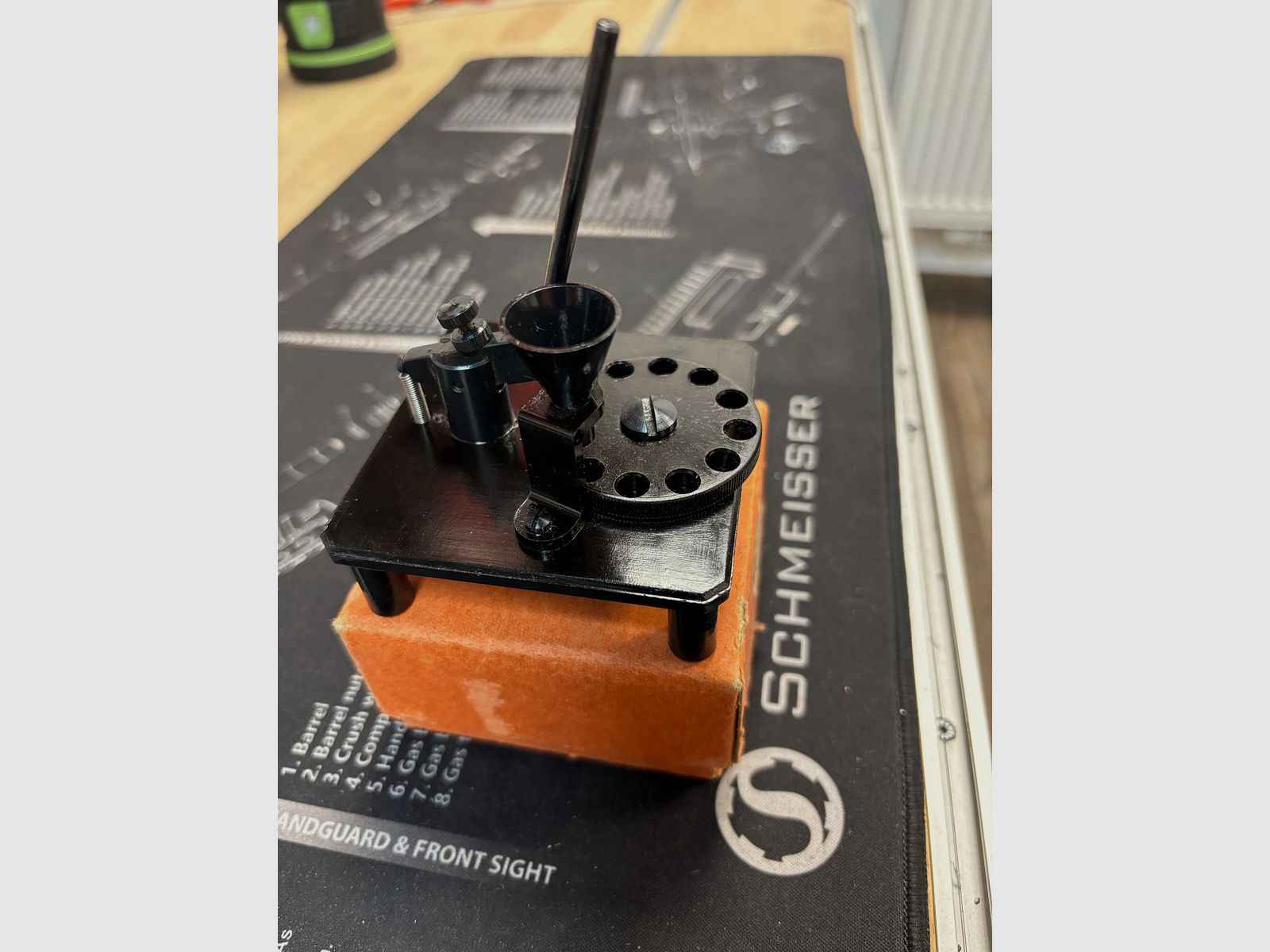 Rarität ! 4mm Lang Zimmerstutzen Kugelsetzgerät Neuwertig in OVP Sammler !!