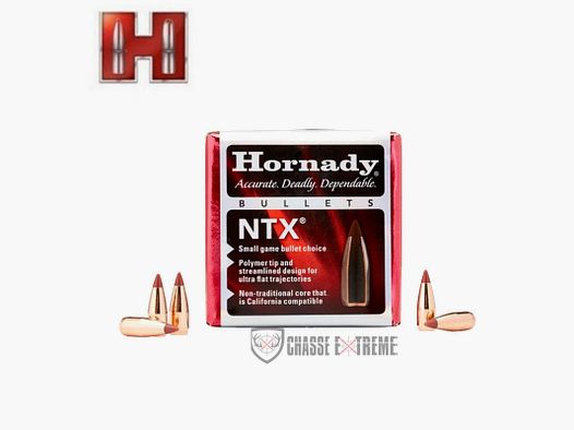 100 Bullets HORNADY 17 Cal 172 15.5Gr NTX