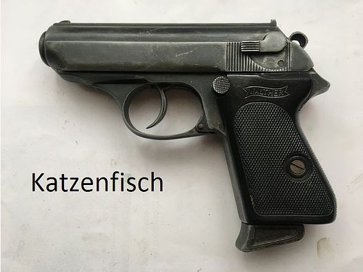 Walther PPK Wehrmacht Modellwaffe (Japan) mit 90° Sicherung Zella Mehlis,sehr selten,60er/70er Jahre