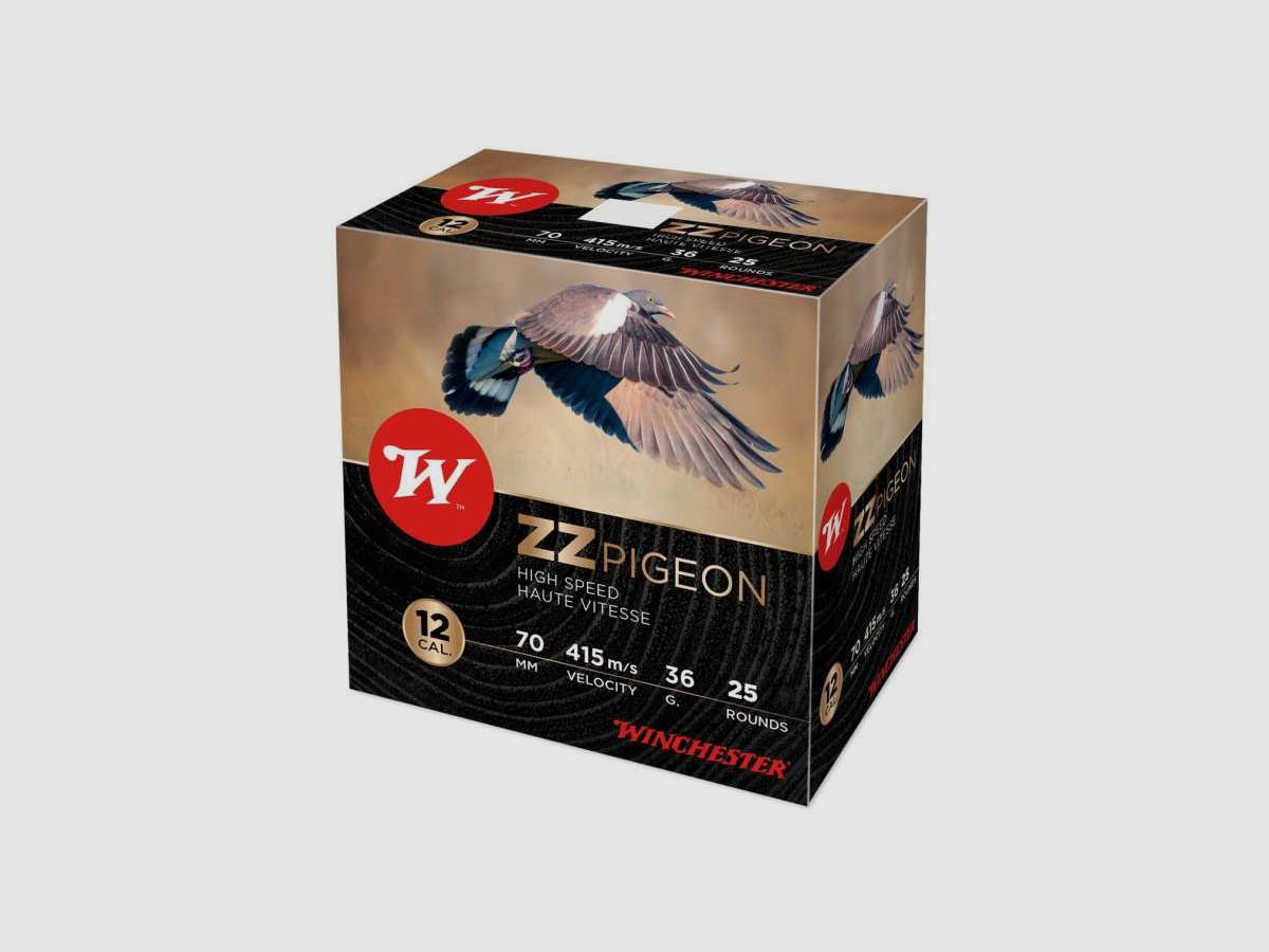 CARTOUCHES 12/70 ZZ PIGEON 36G PB4 X25