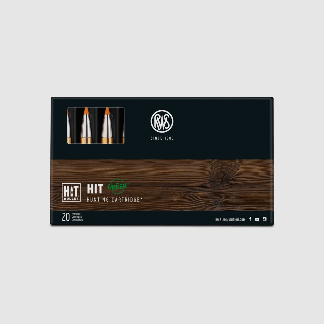 RWS Hit Kal. 9,3x62 - 16,2g / 250gr