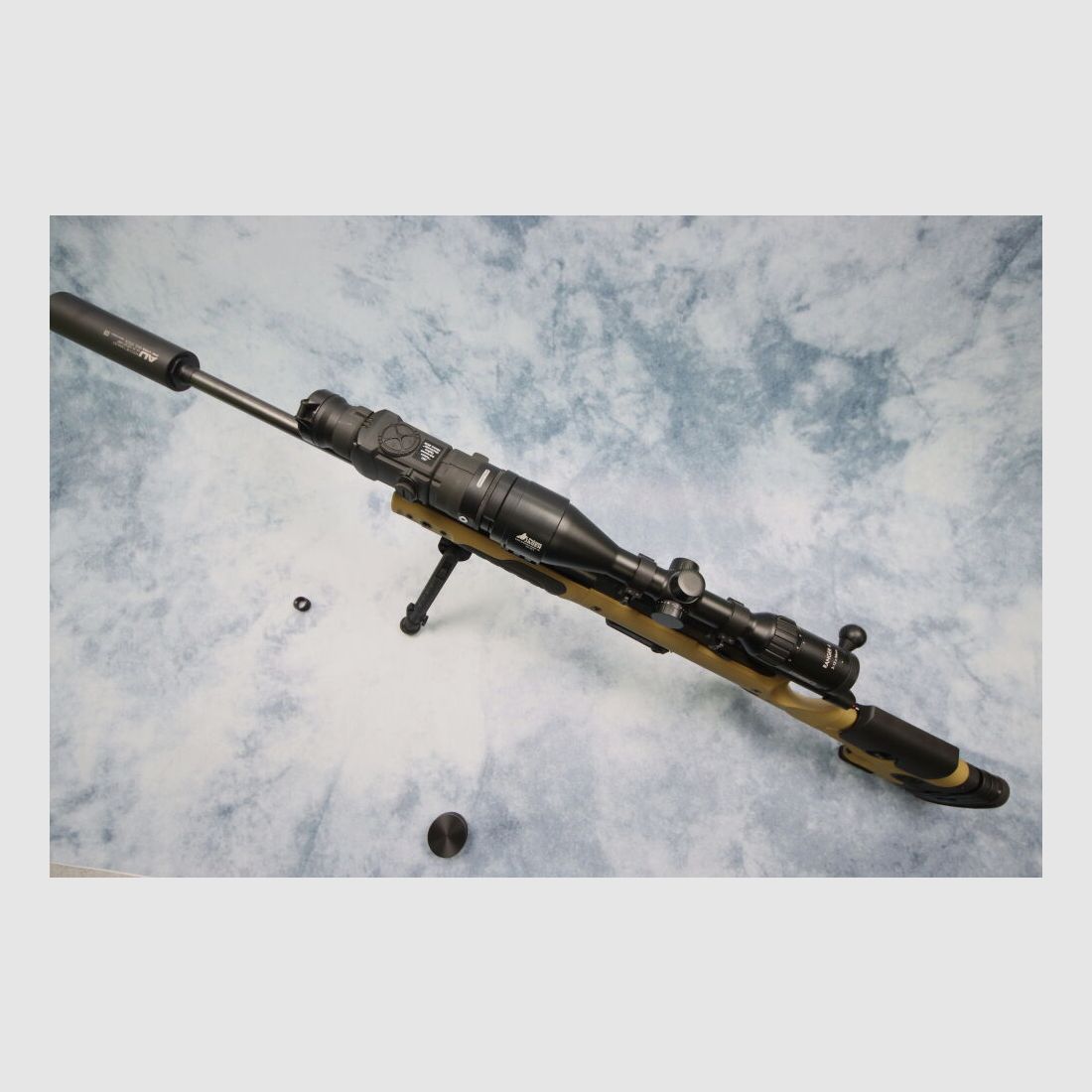 Tikka Komplettangebot T3x GRS Berserk Schaft+Steiner Ranger 4 +Schalldämpfer+Wärmevorsatzgerät Pulsar