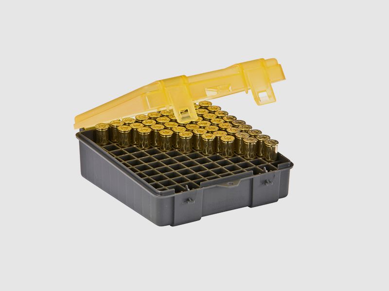 Scatola per munizioni Plano .357 Mag., .38 Spec., 100 colpi