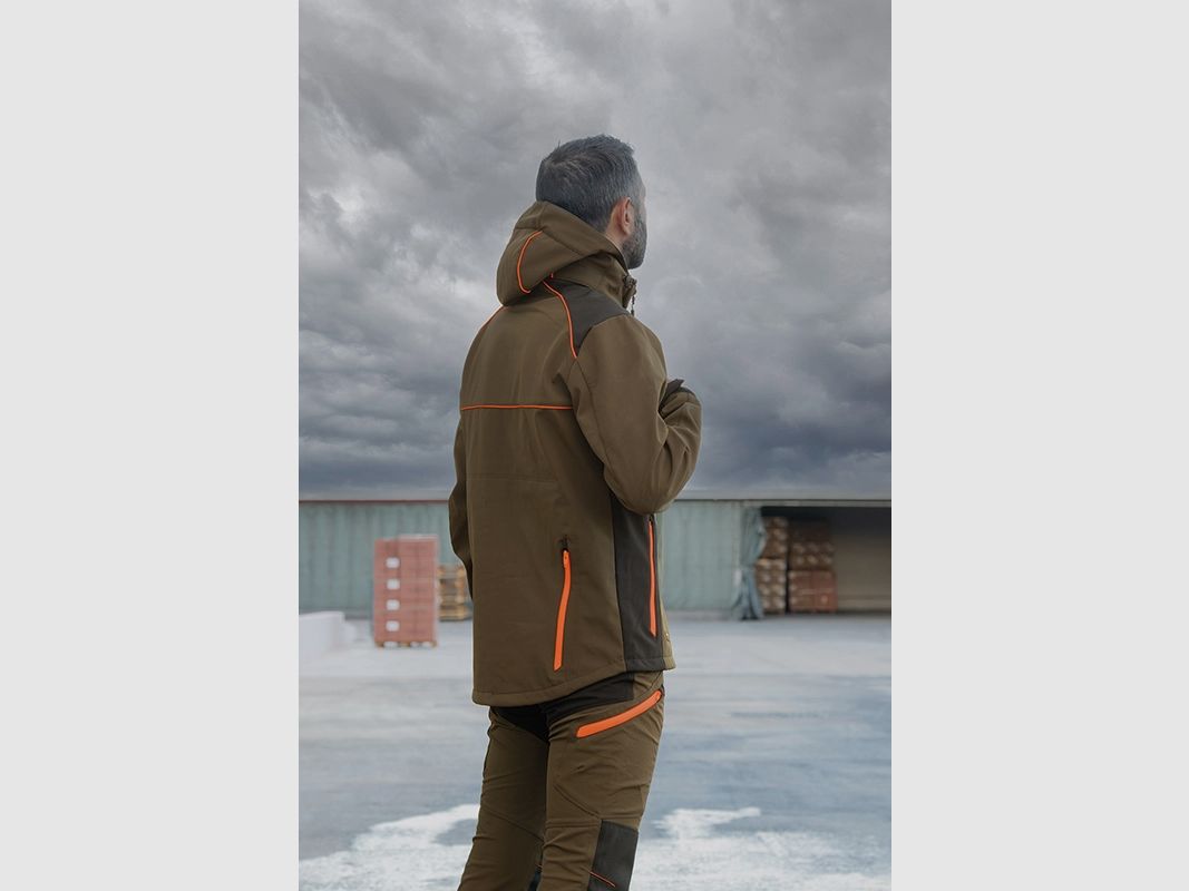 Chaqueta Cofra Klarbo verde naranja, imagen 3 de 3