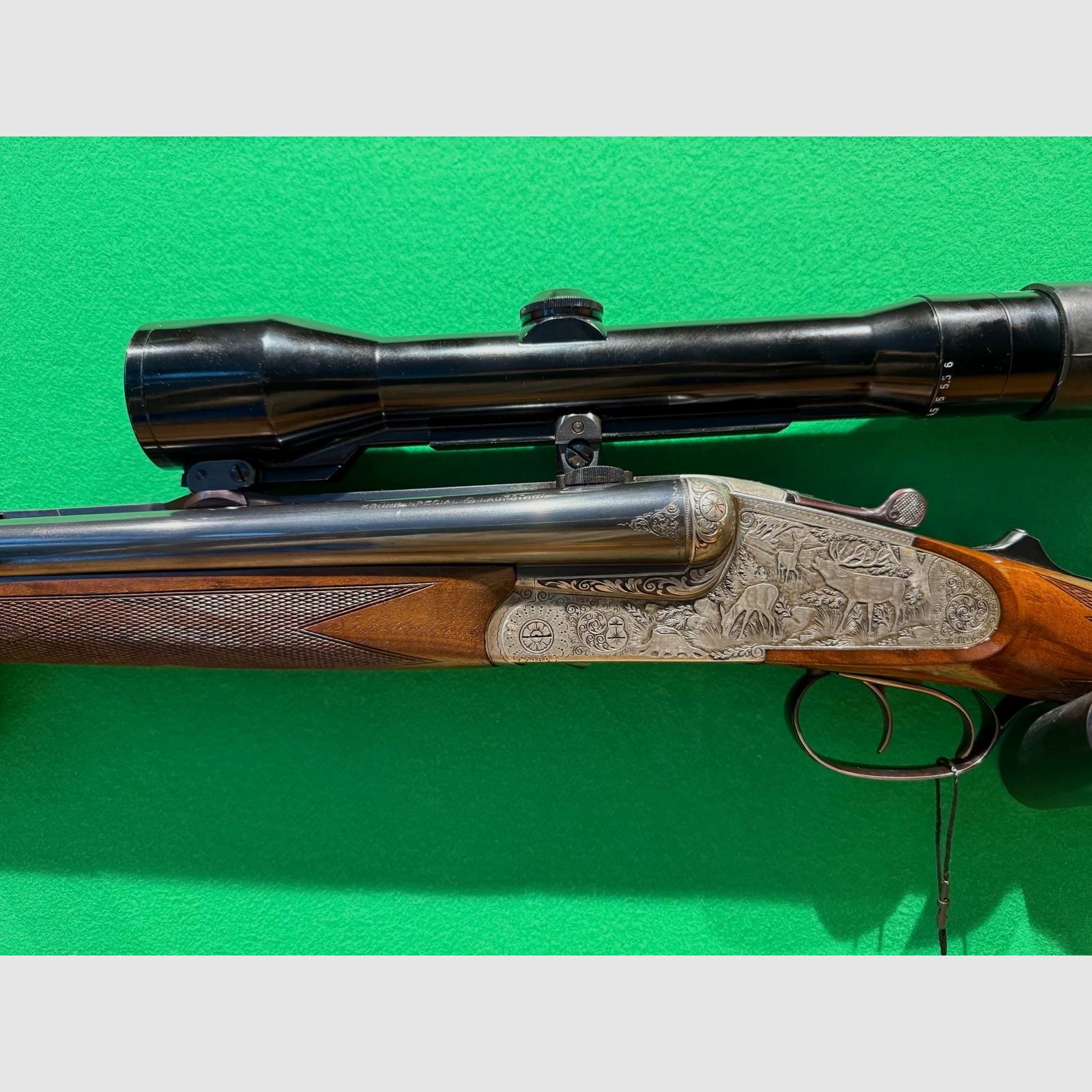 Heym Luxus Drilling 7x65R, 12/70 & .22Mag / Zeiss 1,5-6x42