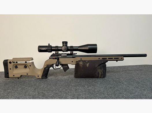 Anschütz 1761 APR calibre .22 y calibre FDE de larga distancia