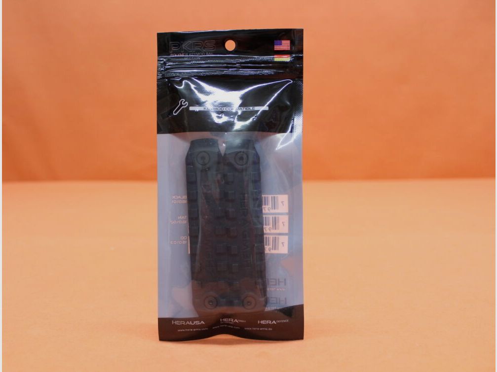 HERA HERA PKRS Polymer KeyMod Rail System (18.01.01) Polymer Black VE 2 Stück/ Picatinnyschiene
