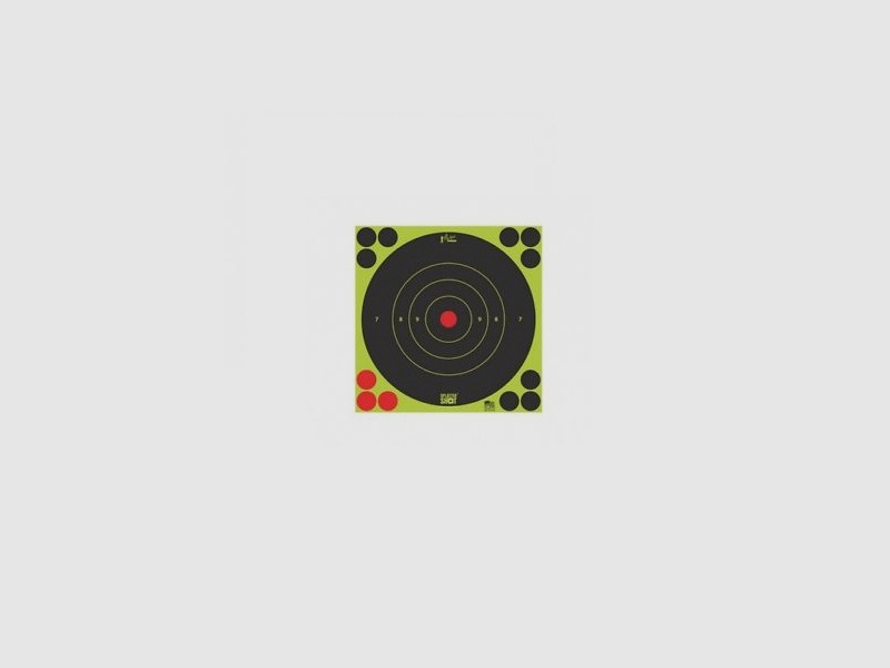 6 Scheiben Bullseye grün 20cm