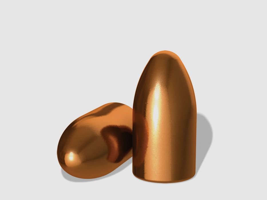 H&N 38/357 Geschosse HS - RN – Round Nose - 158gr.