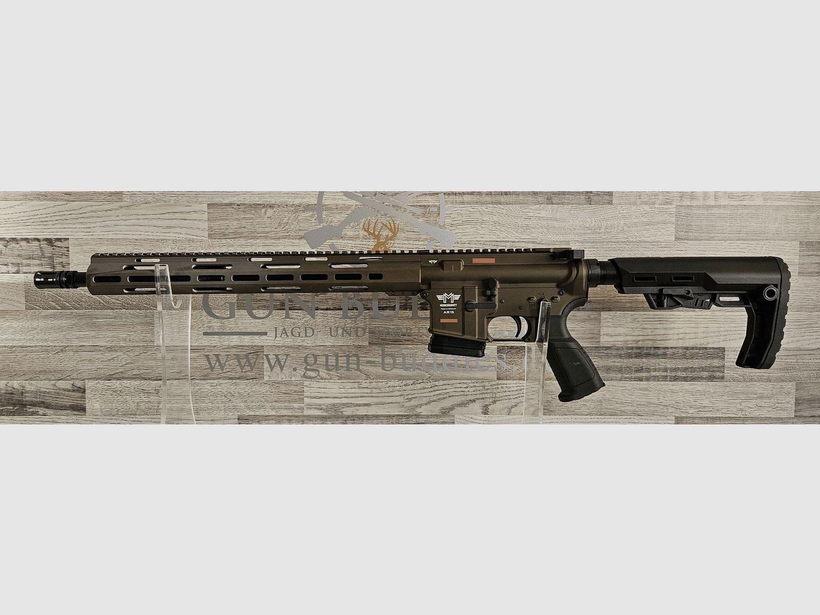Messerschmitt AR15 Bronze Cal. .223Rem - free shipping - new goods from the specialist trade