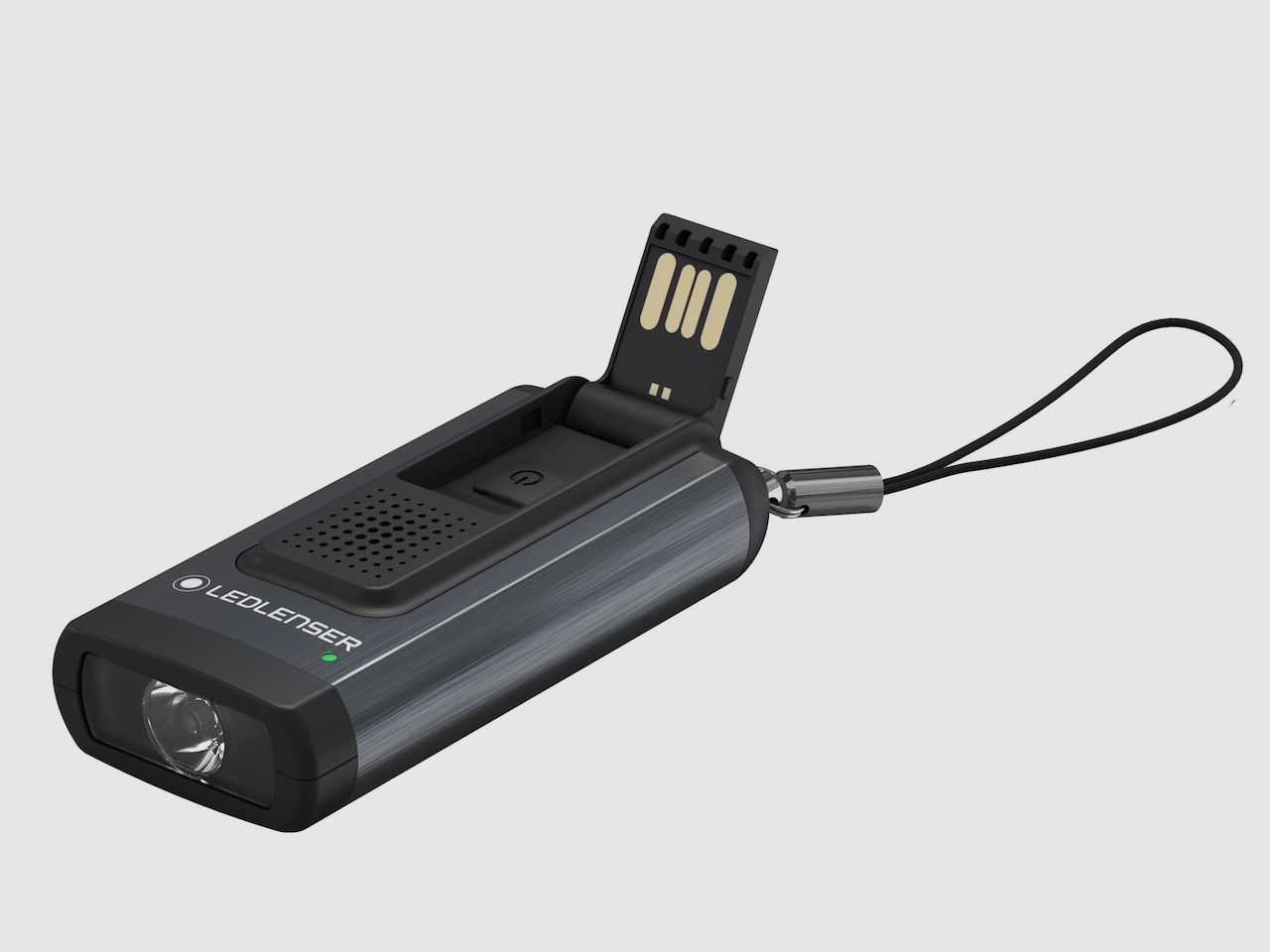 Ledlenser 502580 K6R Safety Linterna de llavero 400 lúmenes 80 metros gris