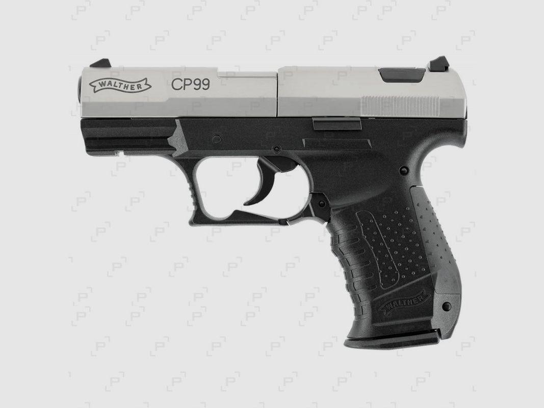 CO2 Pistool WALTHER CP99 BICOLOR Kaliber 4,5 mm