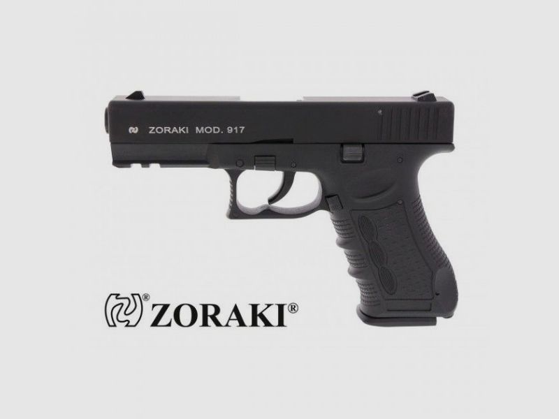 ZORAKI 917 NERO - 9MM P.A.K. - PISTOLA A SALVE