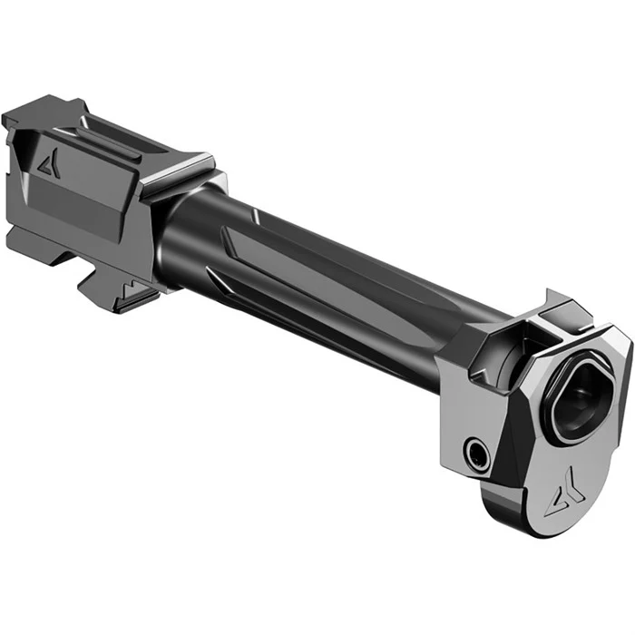 Radian Weapons – Lauf für Pistole / Ramjet Barrel / W/Afterburner Micro Comp / Für Glock 19 Gen5, 19X, 45 / 9mm / BLK/GRAY, Bild 1 von 4