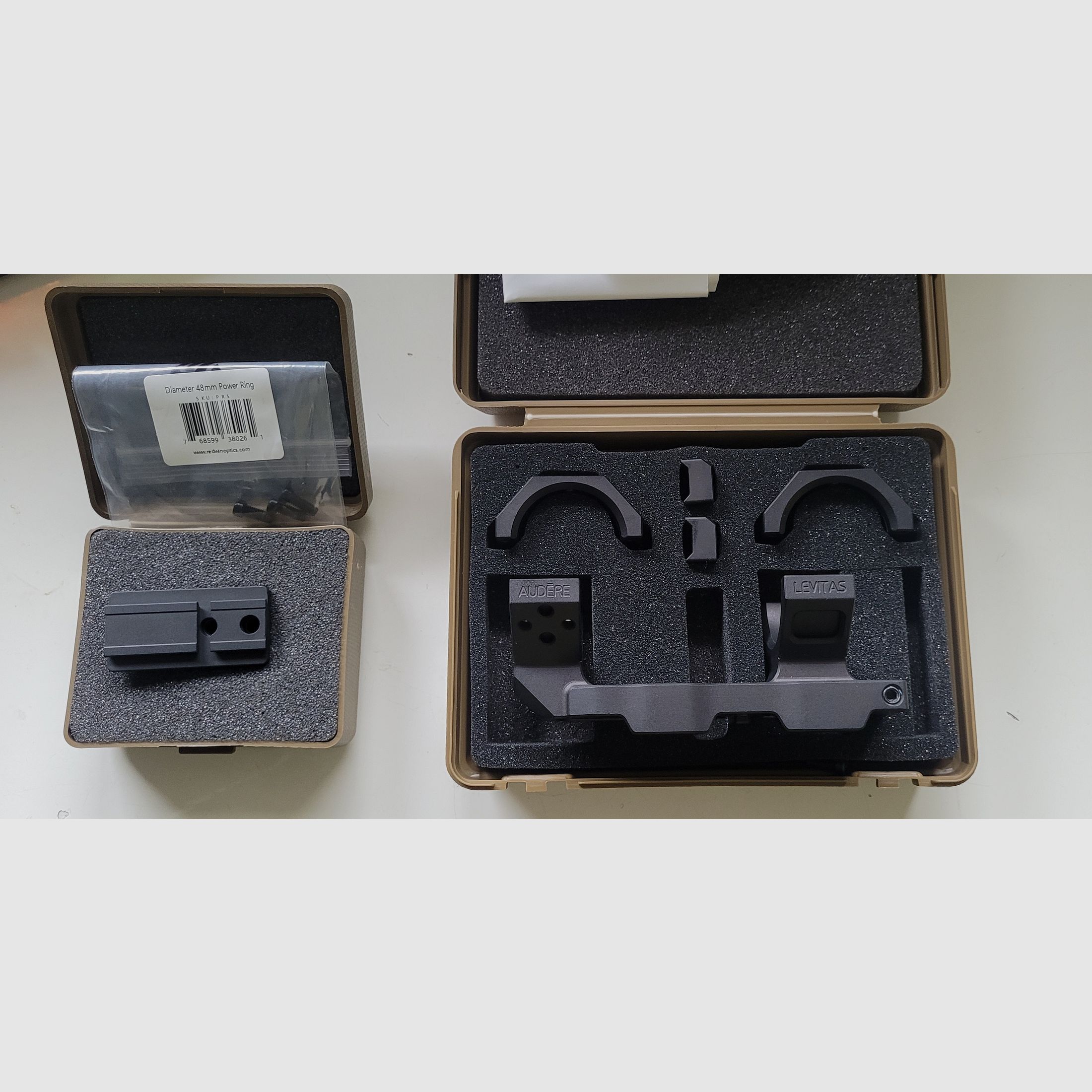 Audere Levitas Montage 0MOA 34mm + Scopelink ACRO