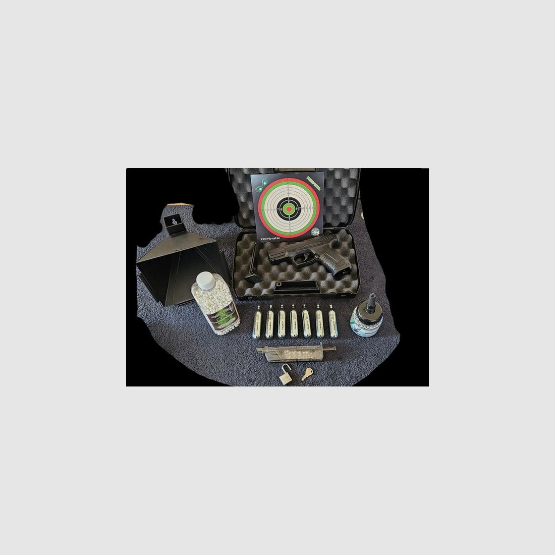 Walther P99 6mm Co2 Softair DAO GBB UMAREX (2 Joule) + Zubehör