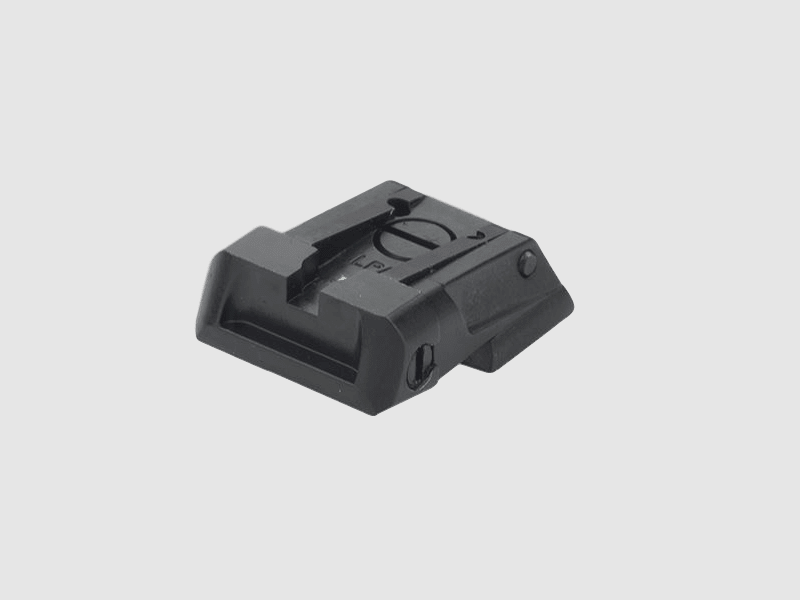 LPA hausse micrométrique MPS pour Colt M1911 et clones avec fraisage NOVAK Sight