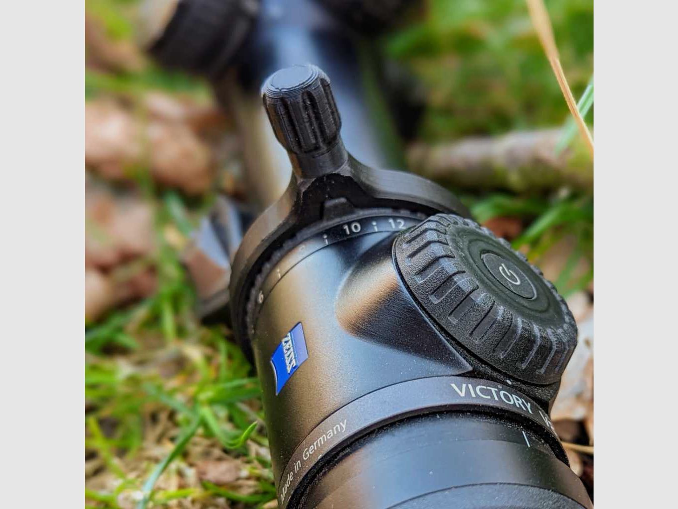 Per Zeiss Victory V8: leva di regolazione rapida per impostazione della magnificazione