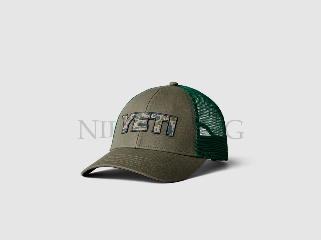 Casquette YETI verte, image 1 sur 2