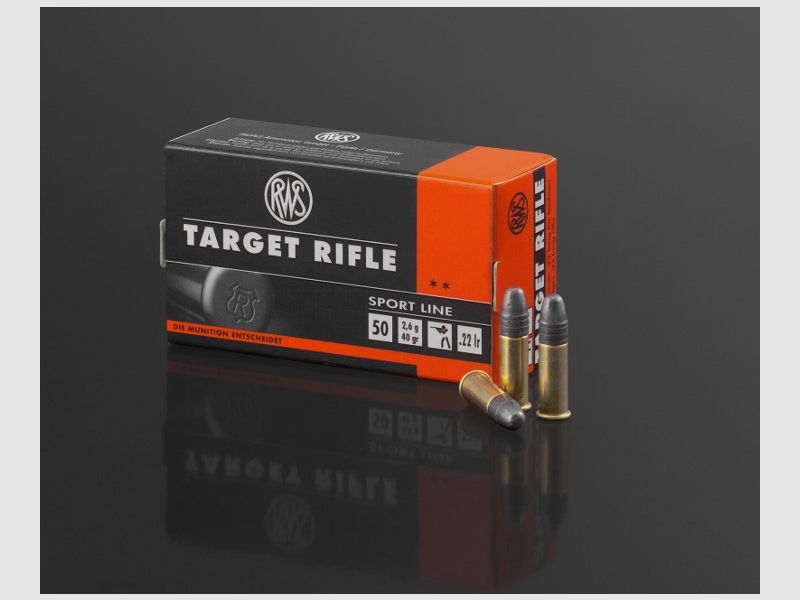 RWS Target Rifle .22lr KK-Patronen