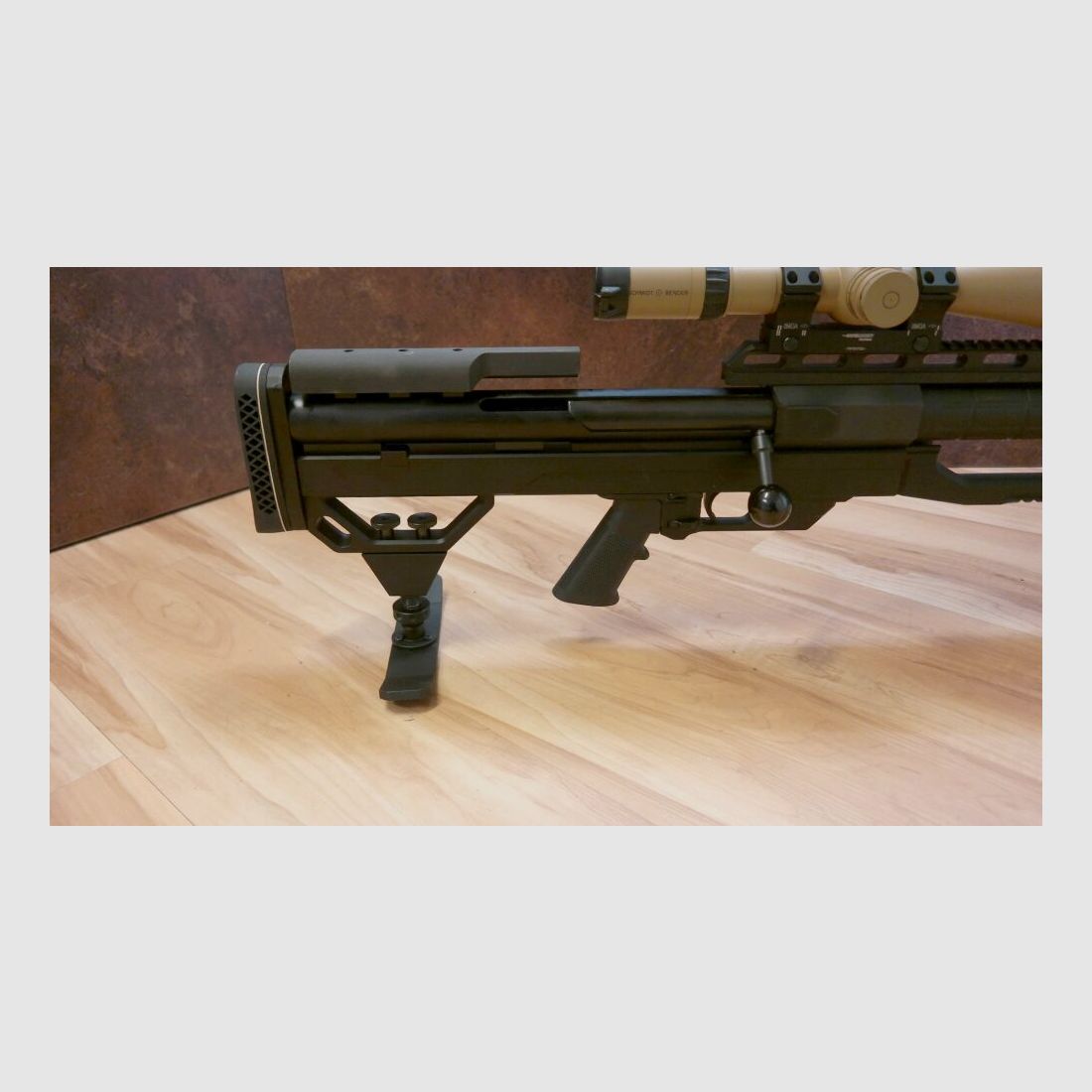 Büchse Fortmeier M2002 Kal. .338 Lapua Magnum mit S&B 5-25x56 PM II Pfandversteigerung 17.7.25