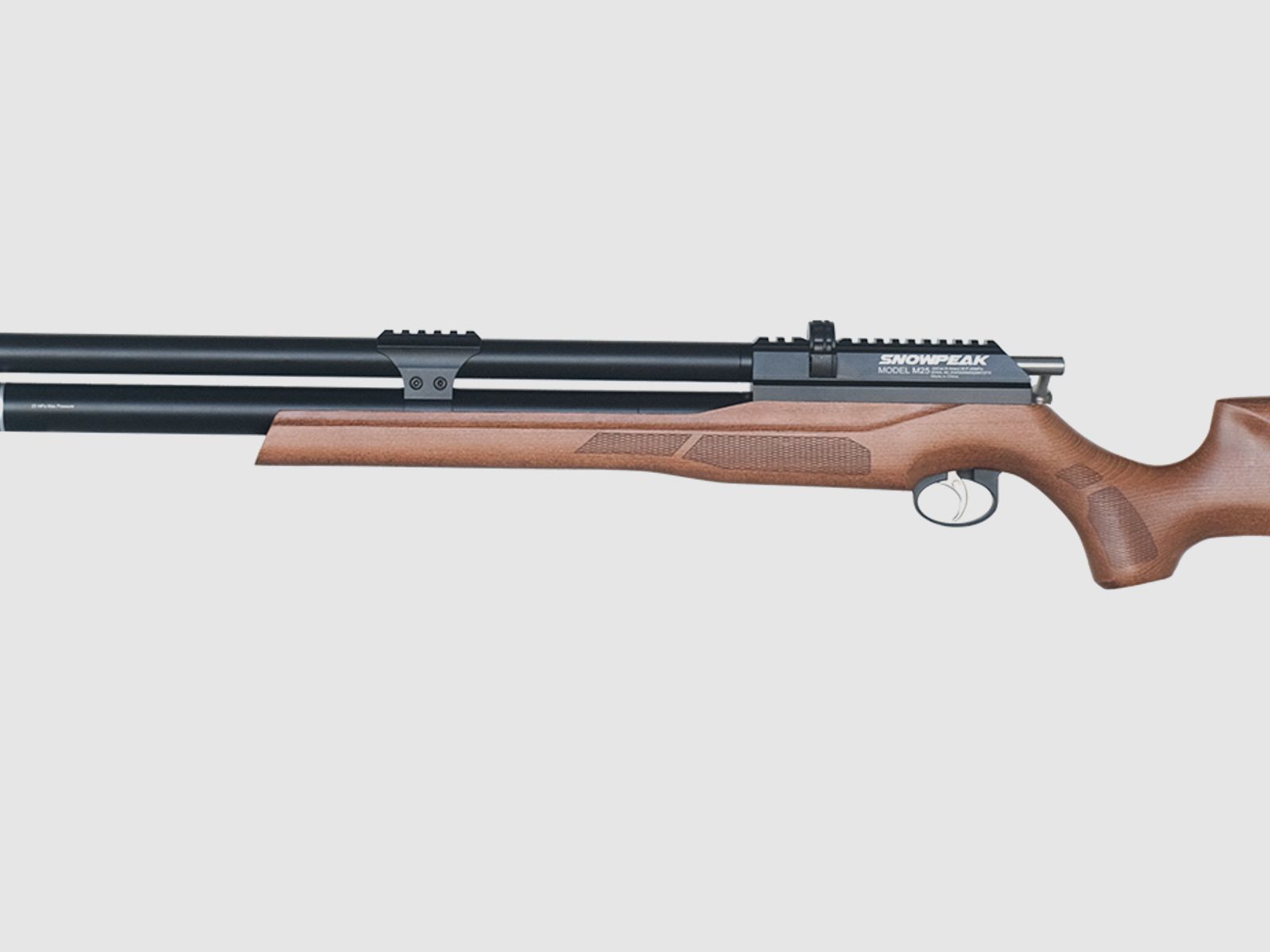 Snowpeak M25 Gen.2 - Grosskaliber PCP .35 / 9,00mm Holzschaft