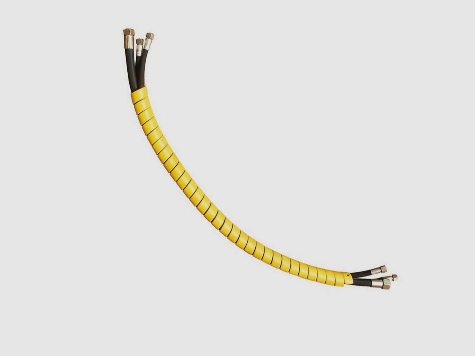 Hose protection 6 m length, color yellow