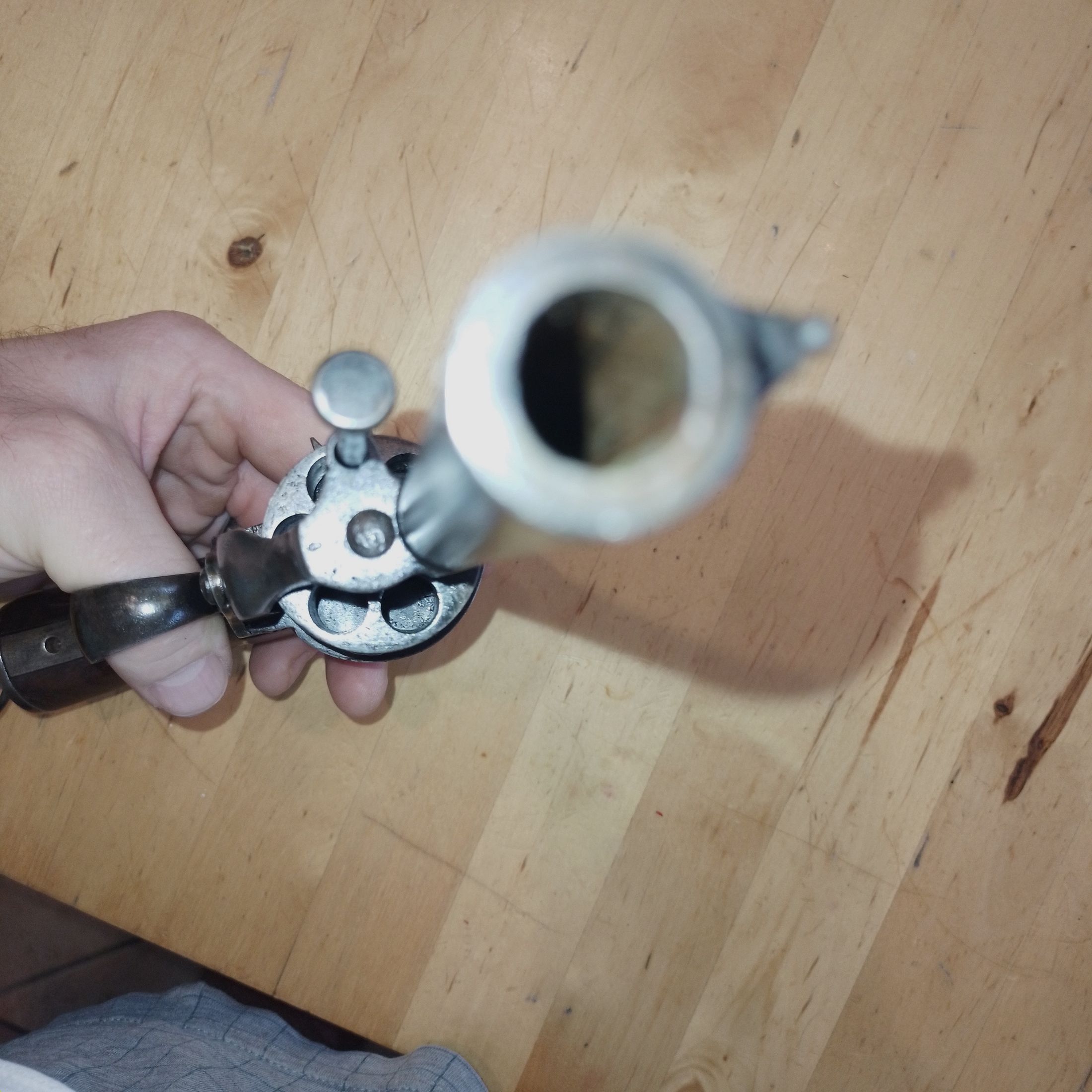 Lefaucheux pinfire revolver in caliber 10.7 - free from 18