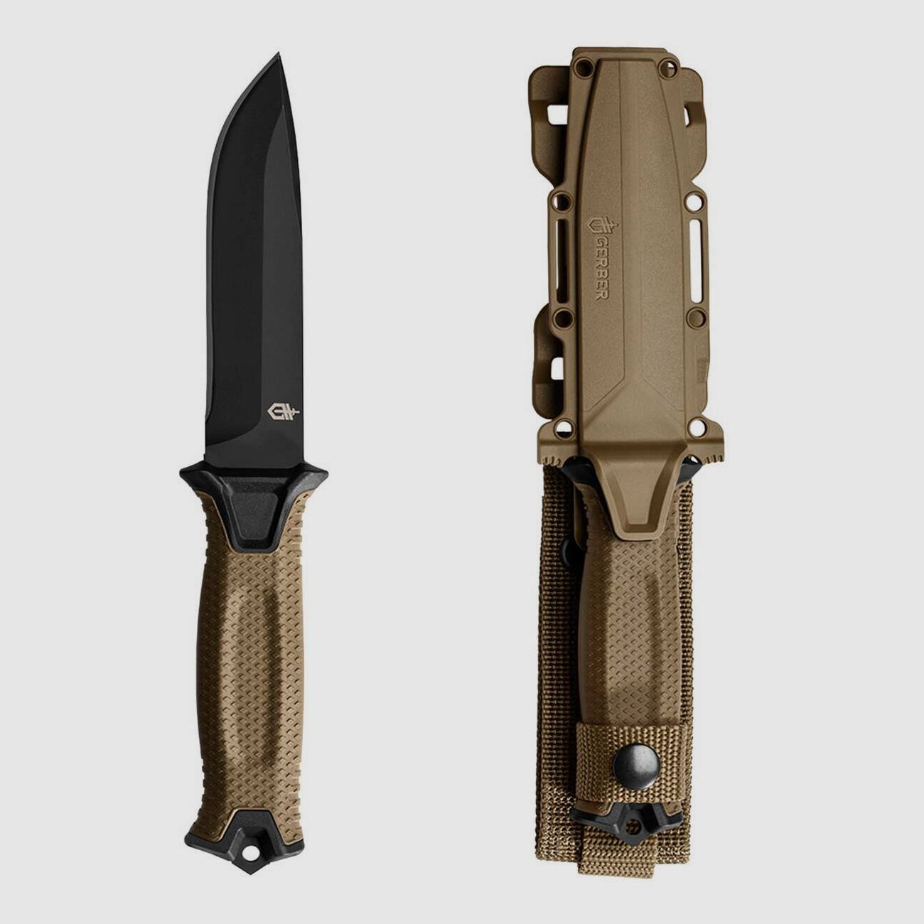 Gerber – Couteau Strongarm Coyote – Lame Lisse, image 3 sur 4