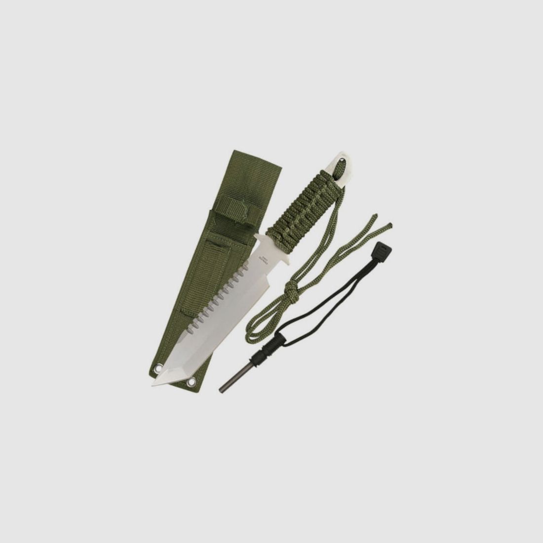 Survivor Survival Woodsking Grey Couteau