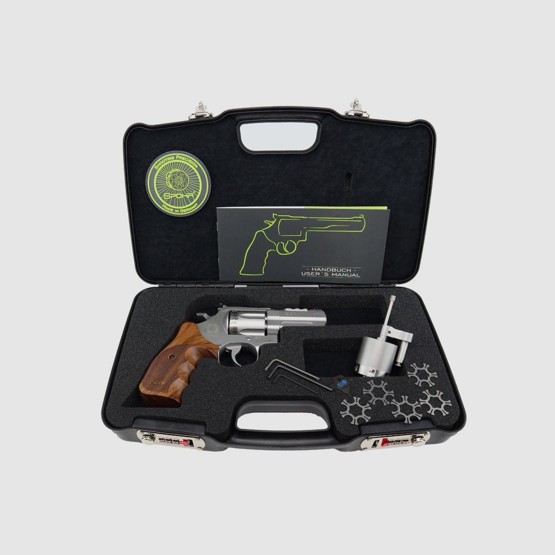 Spohr 283 Carry with interchangeable cylinder 9mm Luger