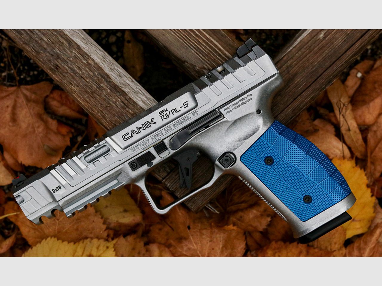 Lok Grips – Canik SFx Rival-S / Grid lock / Blue
